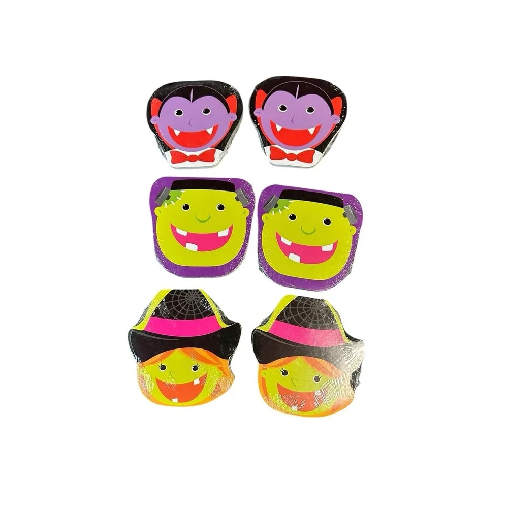 halloween mini‎ notepads party bag gifts novelty 60 sheets SET OF 6